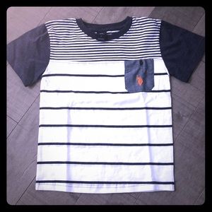 T-shirt, rags removed, never worn